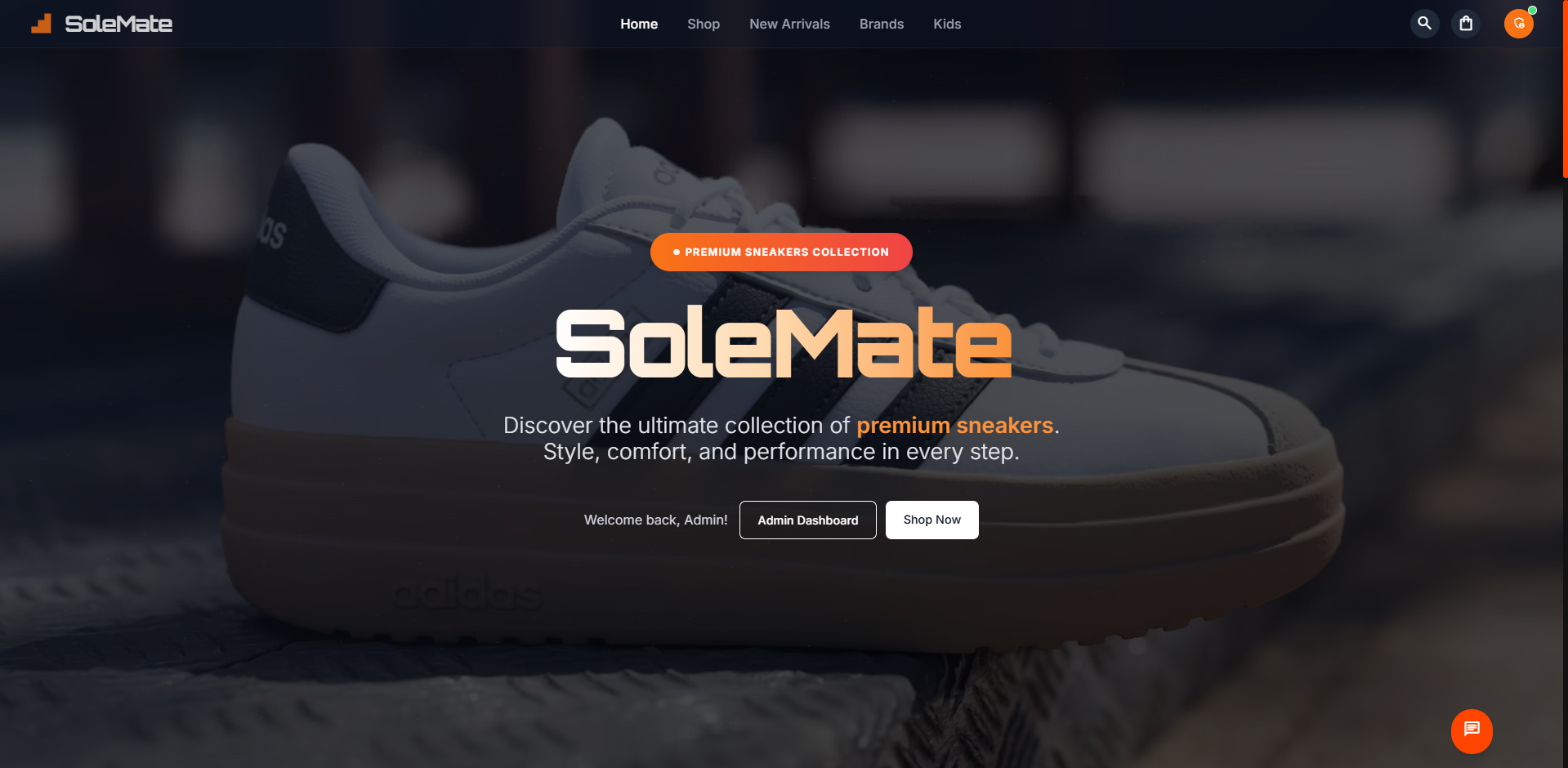 Solemate E-commerce Platform